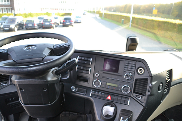 Fahrlehrerausbildung Klasse C - Truck Cockpit
